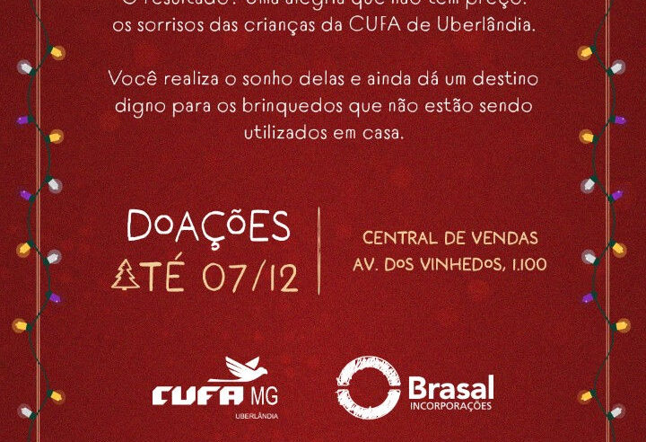 Brasal Incorporações realiza campanha para arrecadação de brinquedos