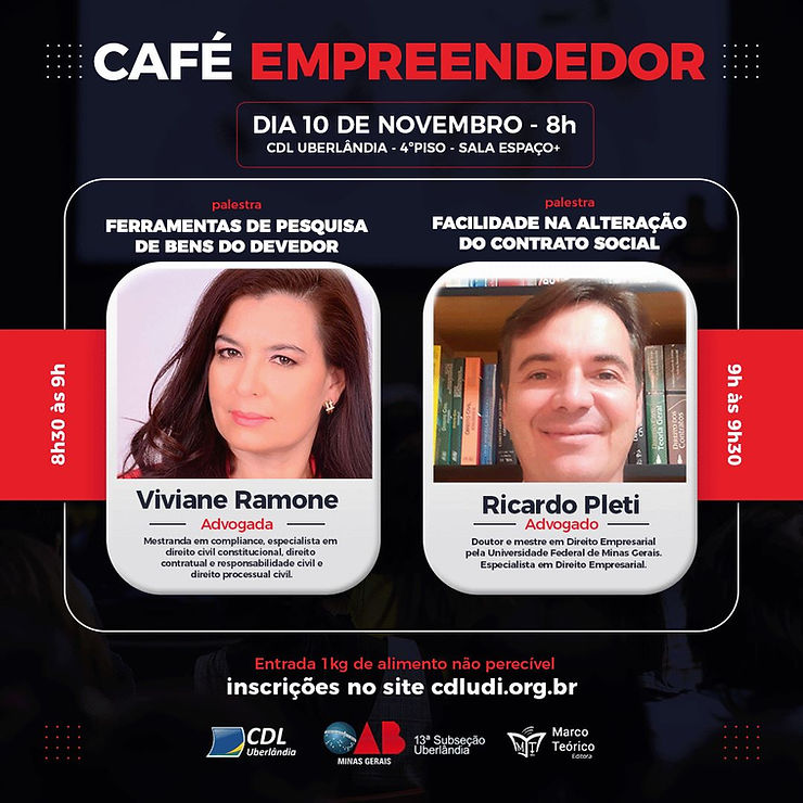 CDL Uberlândia abre inscrições para mais um Café Empreendedor