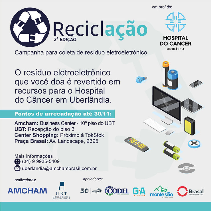 Brasal Incorporações participa da campanha de arrecadação de lixo eletrônico