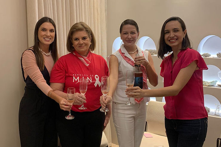 Jamming Joias se une à Associação Pérolas de Minas e ao Laboratório Personal em prol do Outubro Rosa