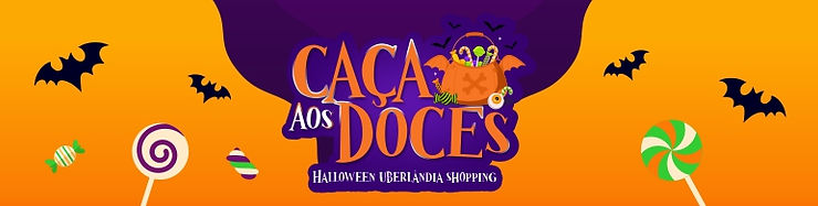 Uberlândia Shopping realiza Caça aos Doces para crianças no Halloween