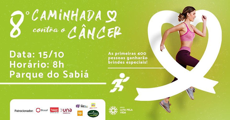 Up Brasil apoia Caminhada Contra o Câncer em Uberlândia 
