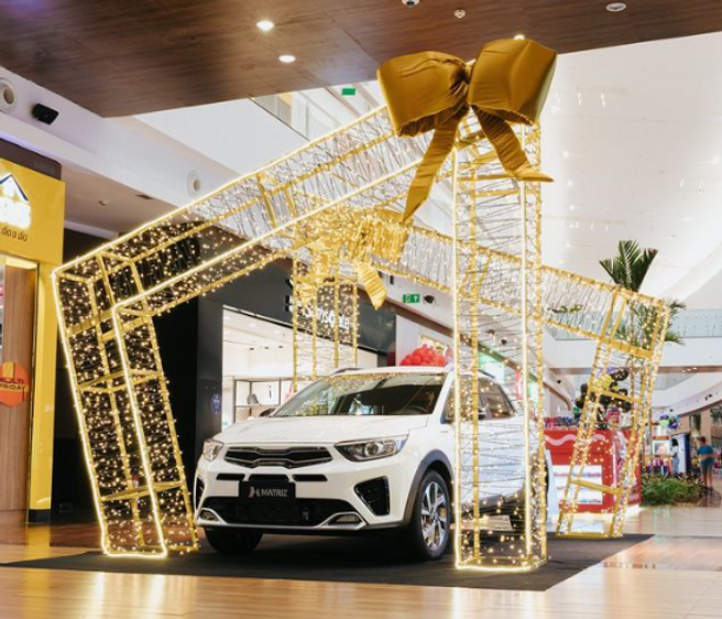 Uberlândia Shopping movimenta vendas de Natal com sorteio de um Kia Stonic 0km