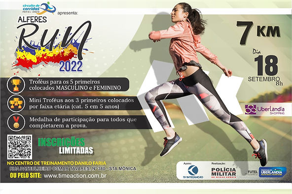 Uberlândia Shopping recebe a 4ª edição da Corrida Alferes Run 2022