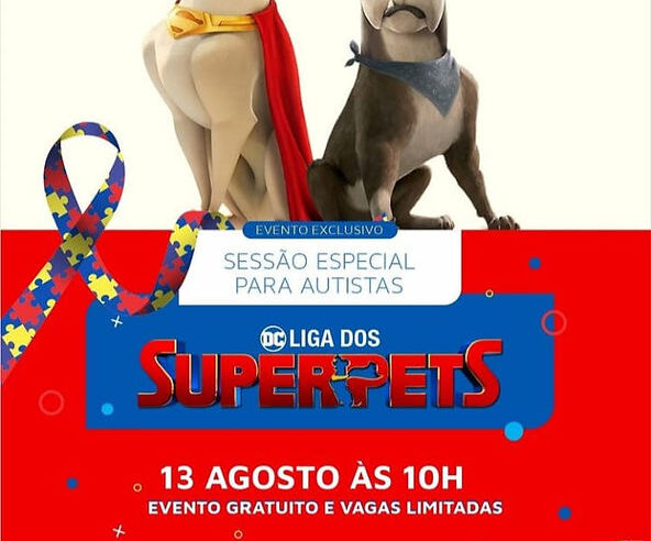 Uberlândia Shopping promove mais uma sessão gratuita de cinema exclusiva para autistas