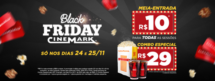 Black Friday na Cinemark do Uberlândia Shopping tem ingressos a partir de R$ 10 com ‘Pantera Negra 2
