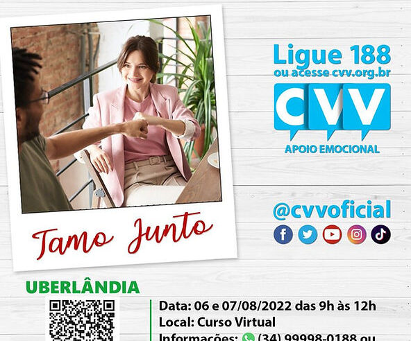CVV abre inscrições para curso preparatório de novos voluntários