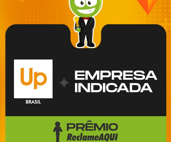 Up Brasil é indicada pela 3ª vez consecutiva ao Prêmio Reclame AQUI