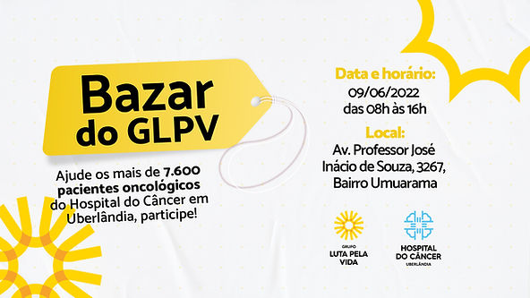 Uberlândia recebe bazar em prol do Hospital do Câncer nesta quinta-feira, 9
