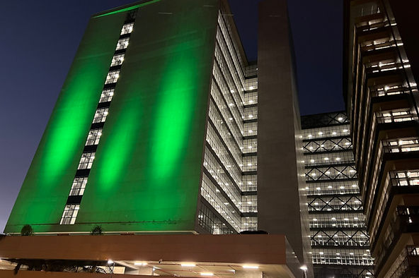 Descubra por que alguns prédios começam a receber iluminação verde a partir desta sexta-feira, 20