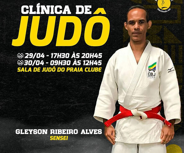 Praia Clube promove clínica de judô aos associados