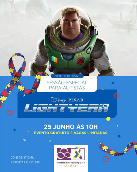 Uberlândia Shopping promove sessões gratuitas de cinema exclusiva para autistas
