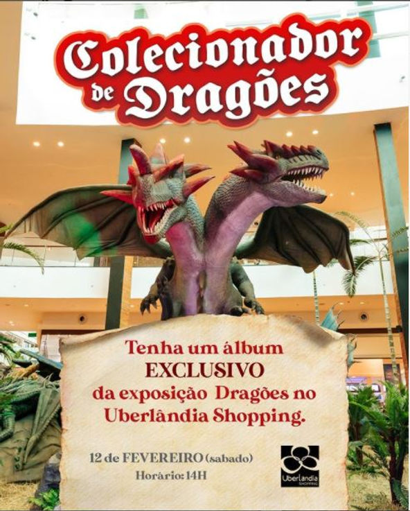 Uberlândia Shopping promove evento “Colecionador de Dragões”