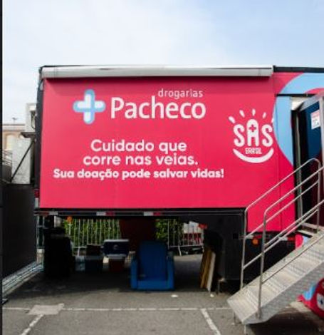 Hemocentro Itinerante chega ao Uberlândia Shopping