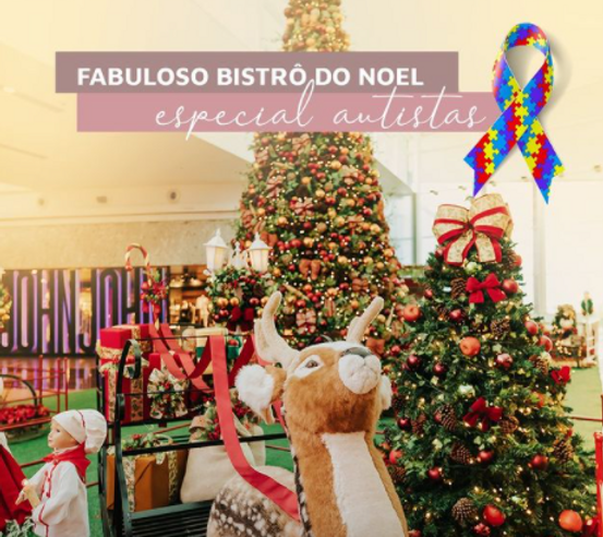 Uberlândia Shopping realiza ação de Natal especial para autistas