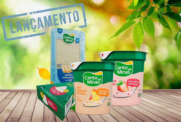 Canto de Minas amplia mix de produtos com queijos e iogurtes