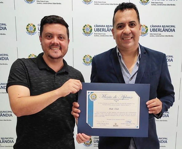 Projeto Hub Célio Cardoso recebe moção de aplauso pela Câmara Municipal de Uberlândia