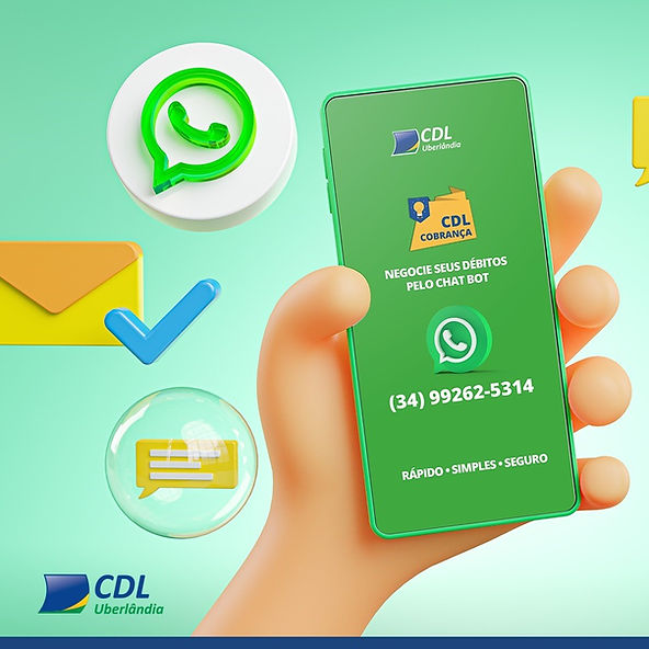 Assistente Virtual é a mais nova aliada da CDL Uberlândia para renegociação de débitos