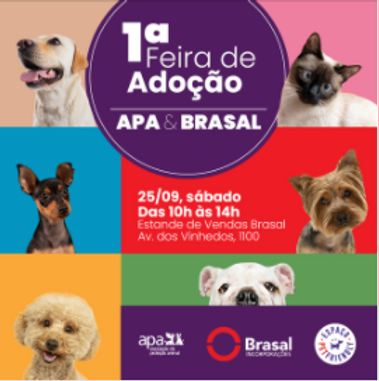 Pets são bem-vindos no estande da Brasal Incorporações