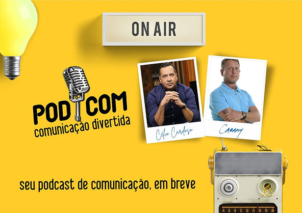 Raphael Caram e Célio Cardoso lançam novo canal de comunicação.