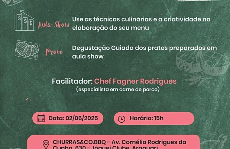 Araguari recebe Confraria do Porco nesta segunda-feira em evento com a Abrasel e ASEMG