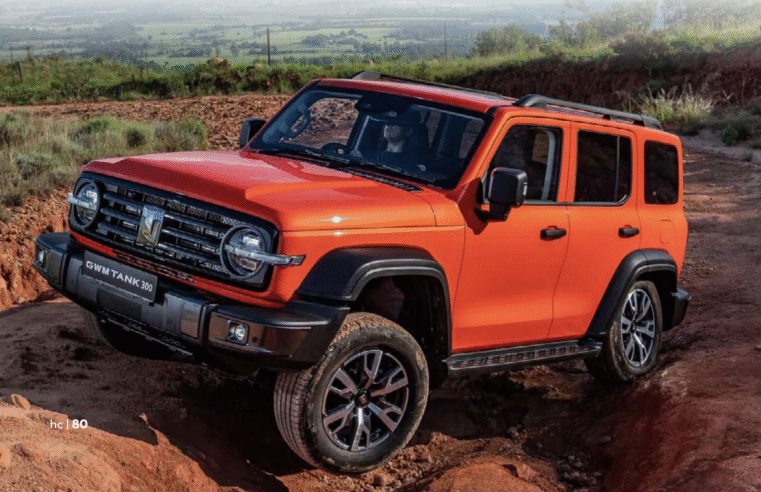 GWM Brasil lança o Tank 300 – SUV híbrido une luxo e aventura Off-Road