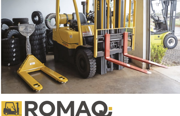 Romaq Empilhadeiras – Eficiência, segurança e produtividade para o seu negócio