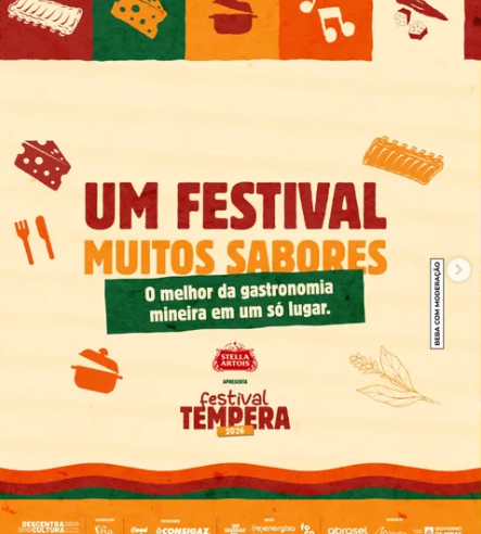 Festival Tempera celebra as delícias de Minas com gastronomia, música e cultura regional